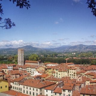 Lucca skyline, Tuscany