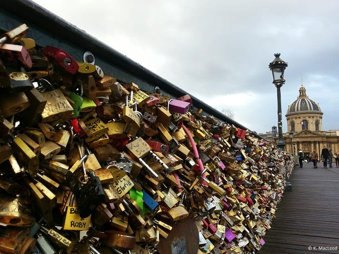 Love Locks, Pont des Arts, Paris