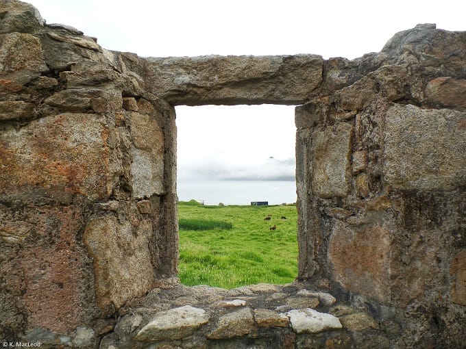 Through the window, St Kilda
