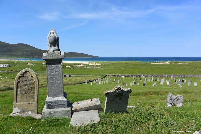 Scarista Graveyard Isle of Harris