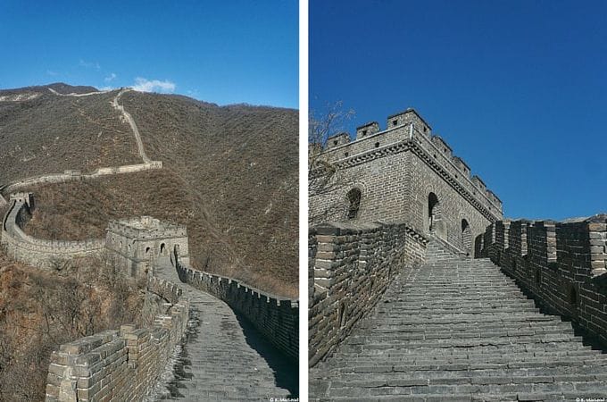 Watchtowers on the Great Wall of China
