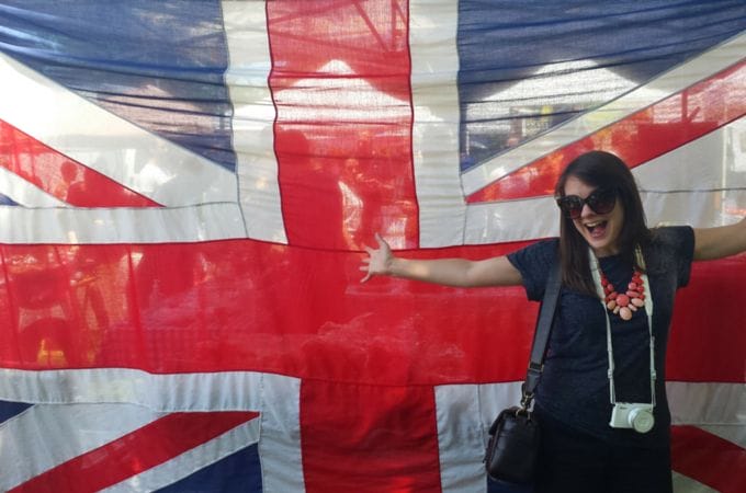 Blogger excited about British foods