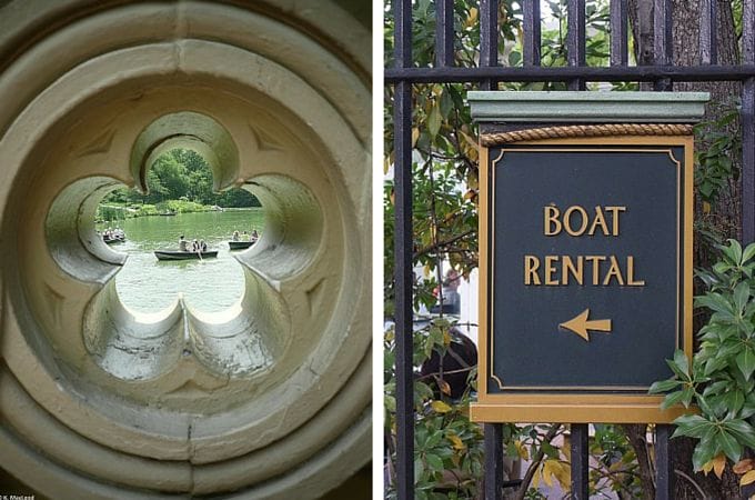 Boat rental Central Park