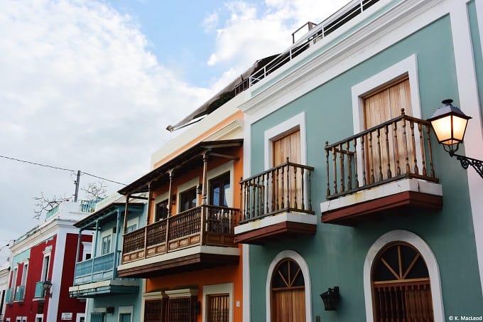 Old San Juan balconies