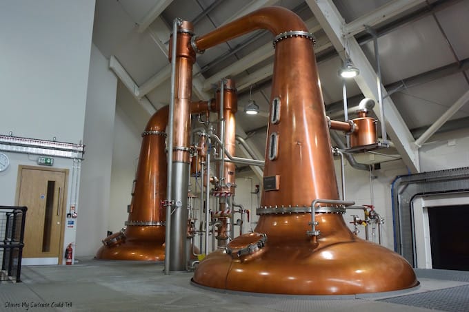 Harris Distillery whisky stills