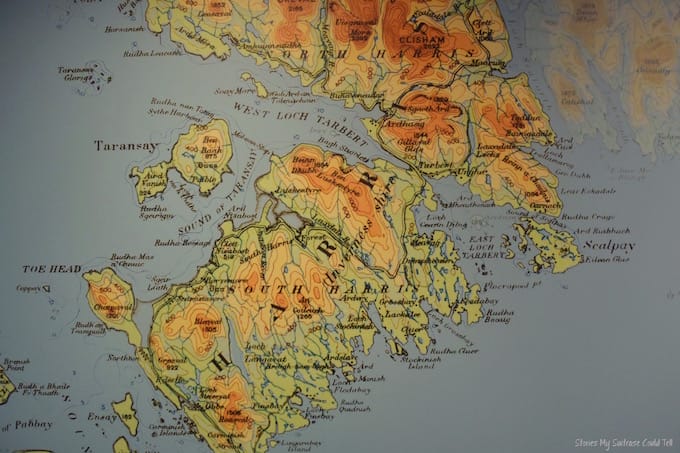 Isle of Harris map