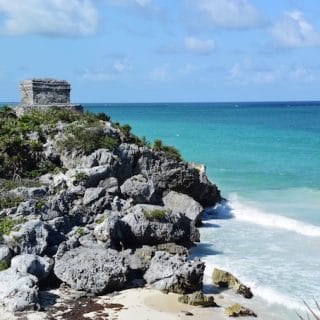 Tulum ruins on Riviera Maya