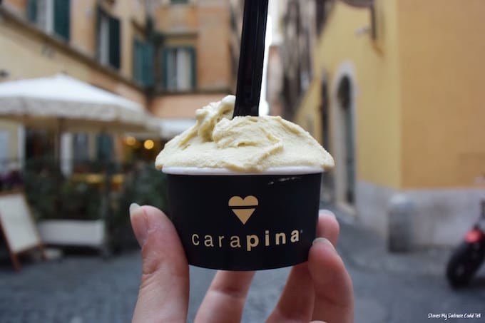 Carapina gelato Rome