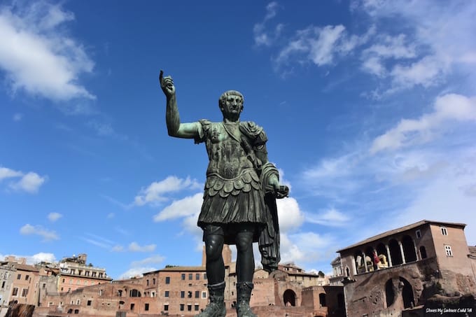 Roman Forum statue