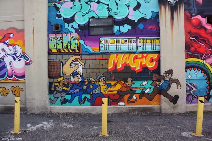 Long Island City art mural