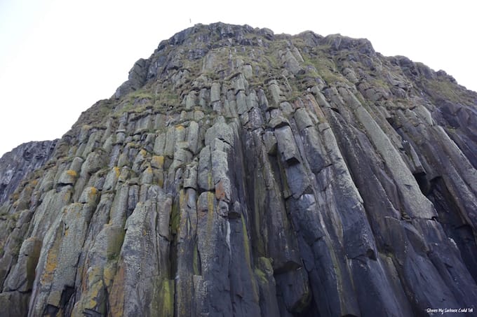 Basalt cliffs Garbh Eilean