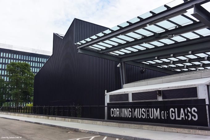 Corning Museum of Glass entrance