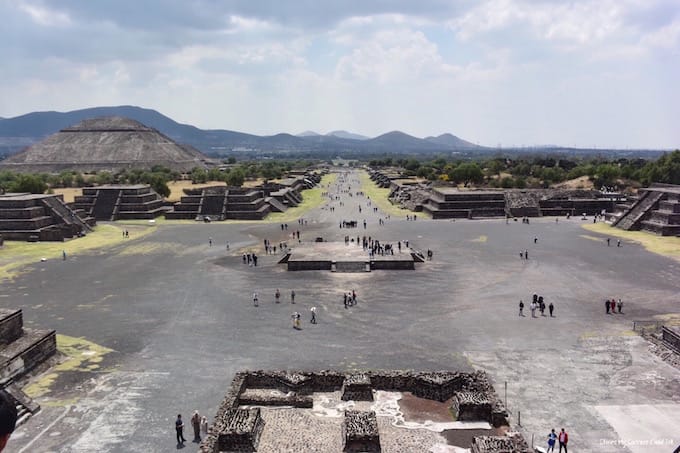 Avenue of the Dead Teotihuacan
