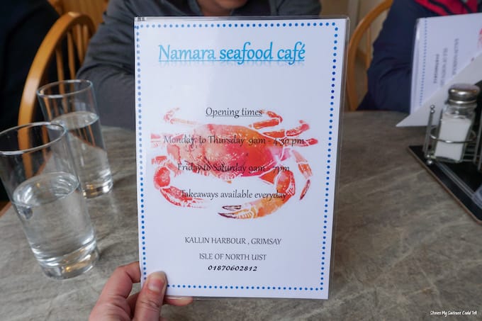 Namara Seafood Cafe Grimsay